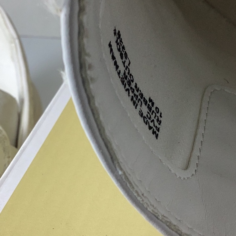 MICHAEL Michael Kors Keaton Slip-On (White Mini MK Logo Coated Canvas/Nappa) - Picture 15 of 16